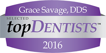 Grace Savage, Selected Top Dentist 2016